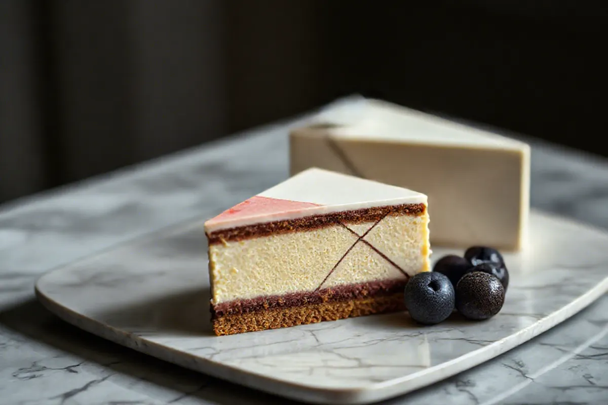 Minimalist Geometric Cake