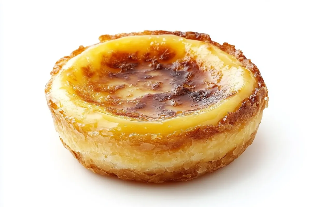 Caramelized brulee topping on a crème brûlée