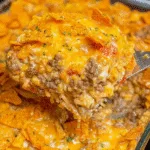 Cheesy Hashbrown Dorito Casserole