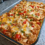 Fajita Chicken Casserole