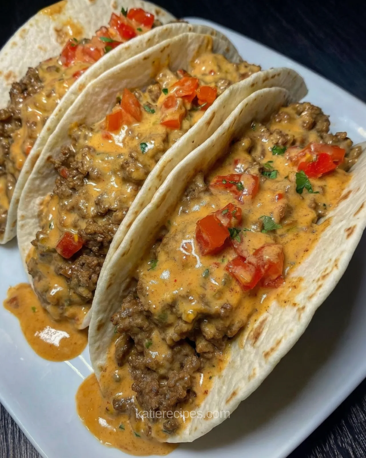 Cheesy Rotel Beef Soft Tortilla Tacos-3 artcl
