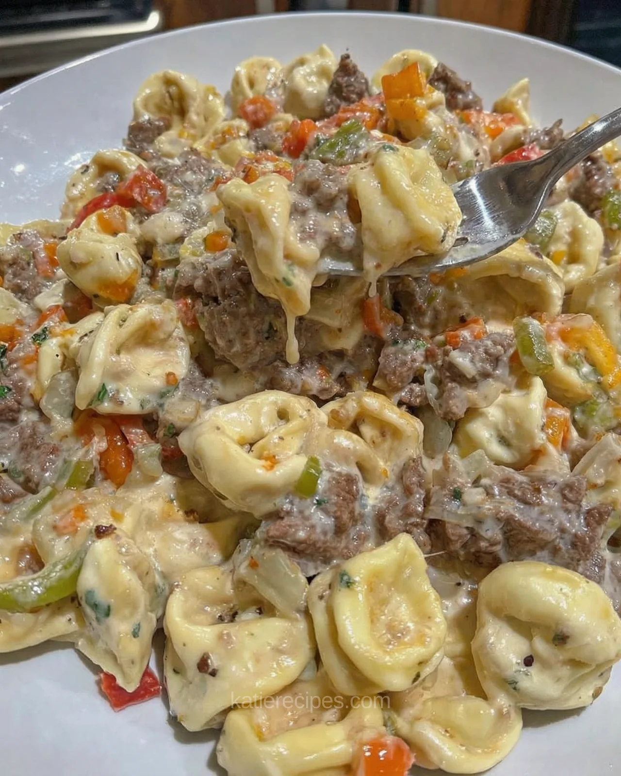 cheesy-philly-steak-tortellini-skillet artcl shot 2