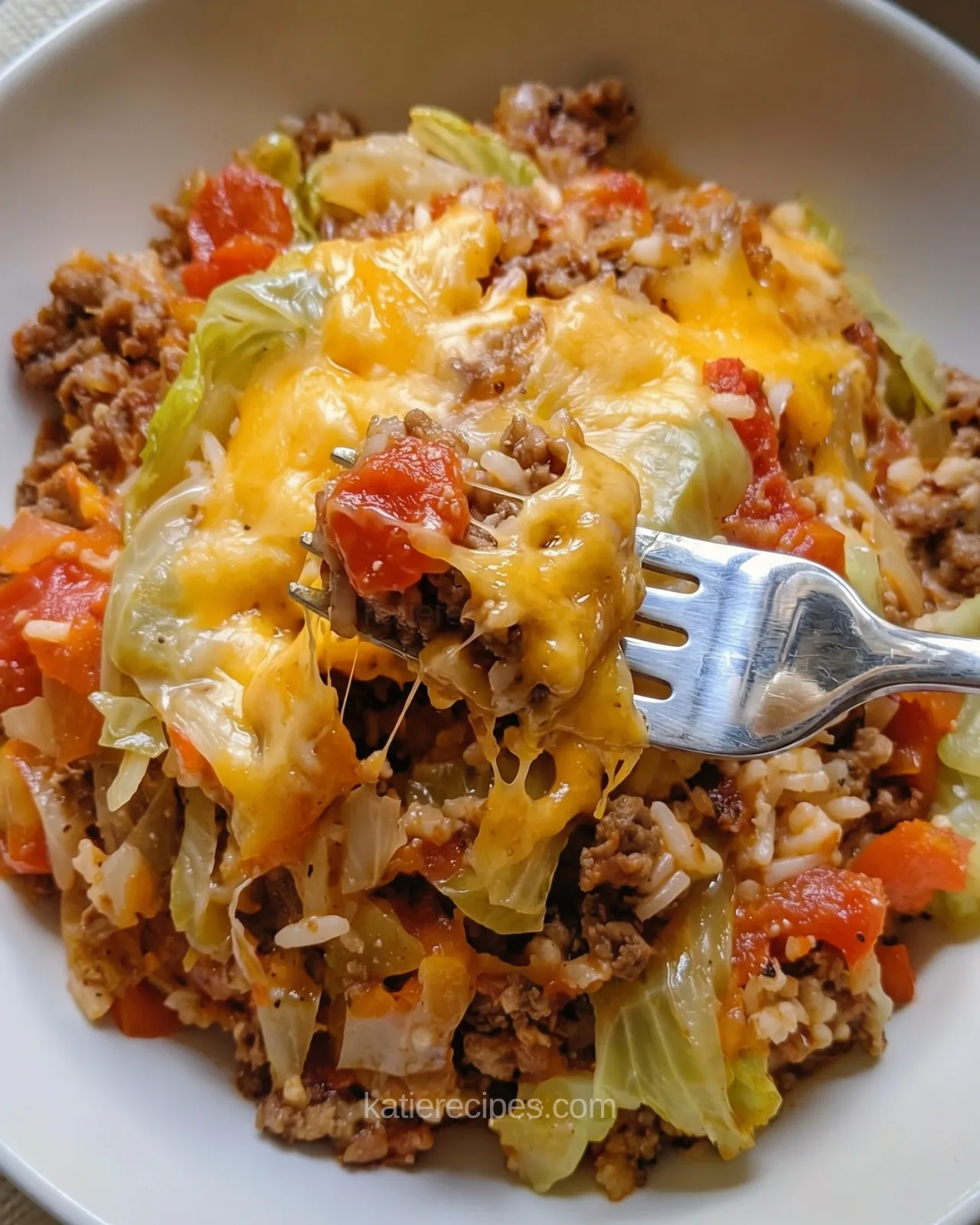 Cheesy Cabbage Beef Casserole_artcl_2 Cheesy Cabbage Beef Casserole