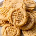 Thick and Chewy Peanut Butter Cookies