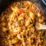 Crockpot Taco Pasta