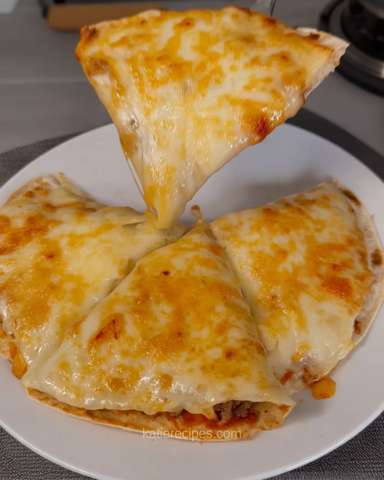 Juicy Beef and Cheese Tortilla Triangles